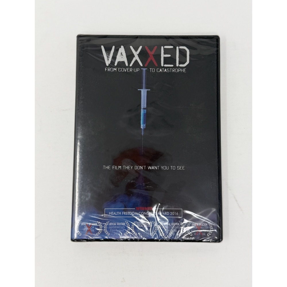Vaxxed From Cover-Up to Catastrophe DVD 2016 New Sealed Documentary NTSC